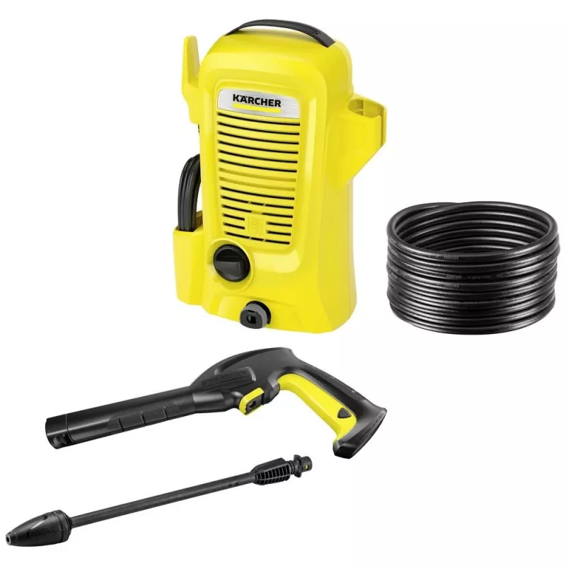 Kärcher K 2 Universal Edition aukšto slėgio plovimo įrenginys Compact Electric 360 l/h 1400 W Juoda, Geltona