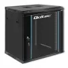 19 colių stovo spinta QOLTEC 54464 12U 600x635x450 juoda