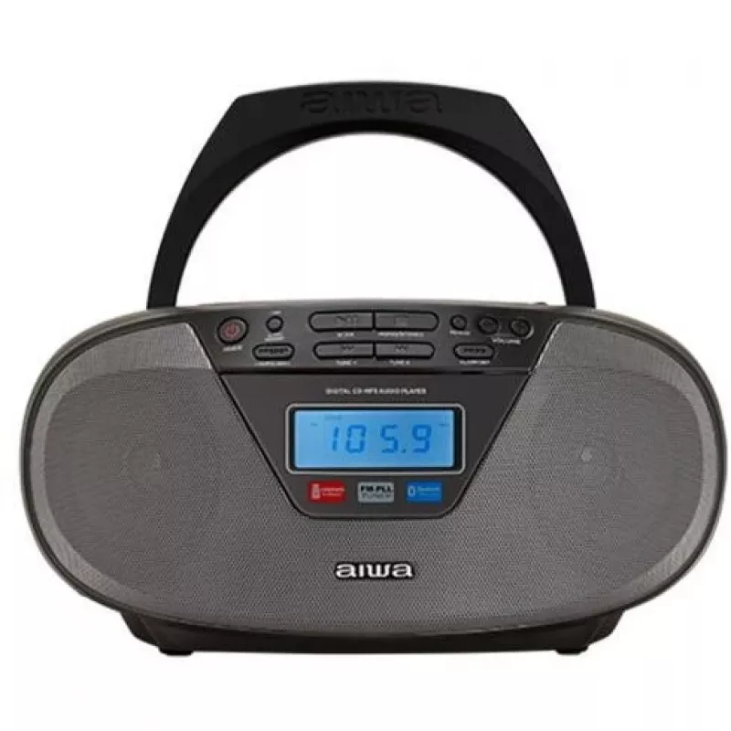 Audio Micro System Aiwa BBTU-400BK, CD/MP3/FM-PLL/BT grotuvas (juodas)