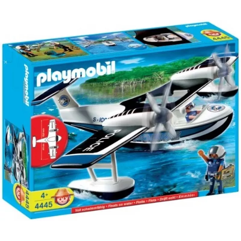 Figūrėlių rinkinys City Action 4445 Police Seaplane