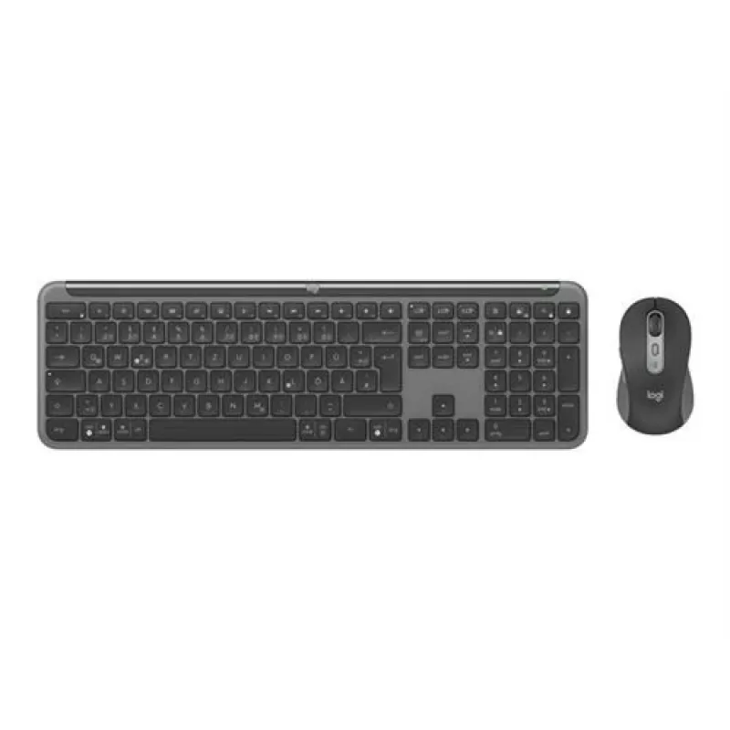 Logitech 920-012483 klaviatūra pelė included Office RF Wireless + Bluetooth QWERTZ German Graphite