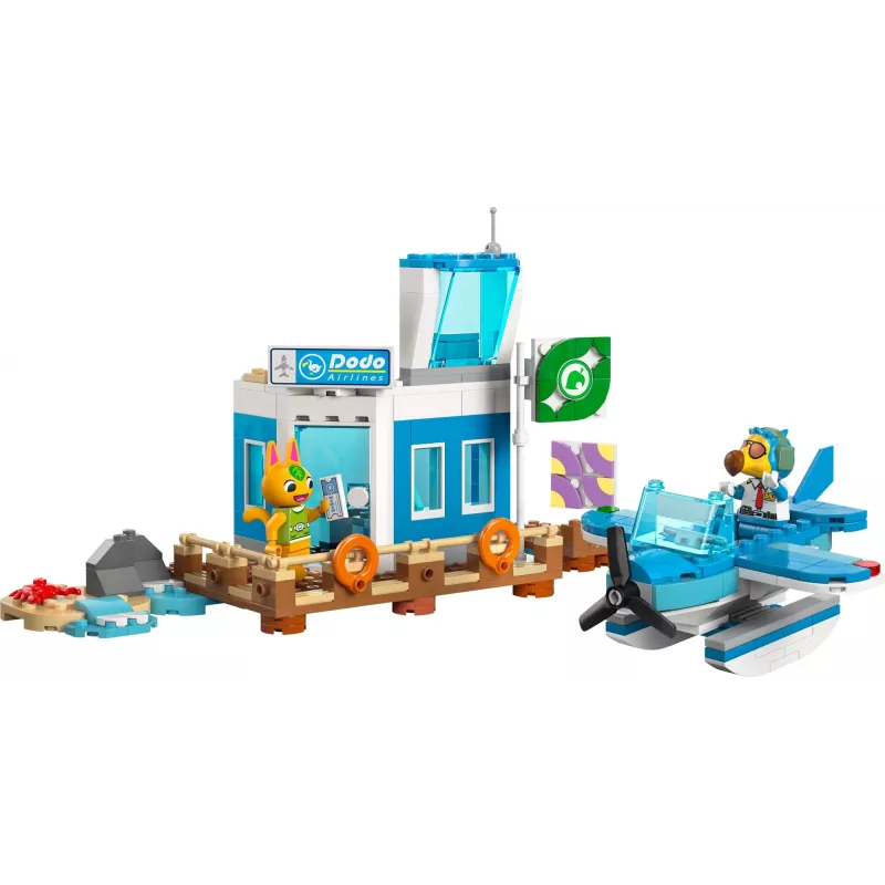 Konstruktorius LEGO 77051 Animal Crossing: Skrydis su “Dodo Airlines” rinkiniu, LEGO prekės ženklas, modelis 77051