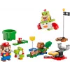 LEGO Super Mario Adventures with Interactive Mario Bowser Jr.’s Clown Car Vehicle Set with Yoshi Toy Nintendo dovana 6+ metų berniukams ir mergaitėms
