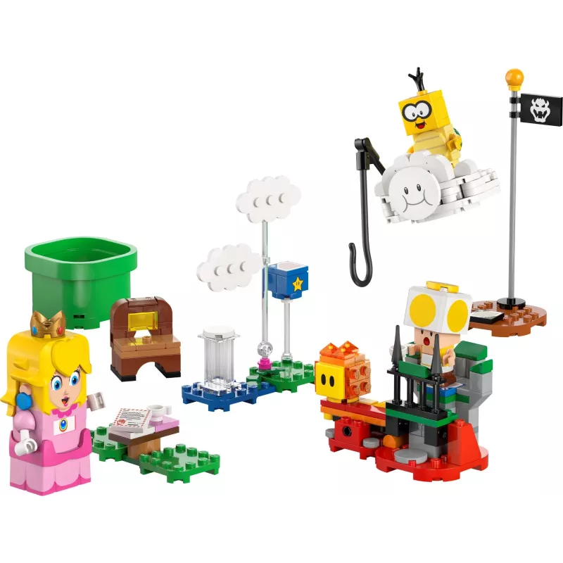 Konstrukcinis žaislas LEGO 71441 Super Mario Interaktyvi LEGO Peach figūrėlės rinkinys, suderinamas su LEGO sistema