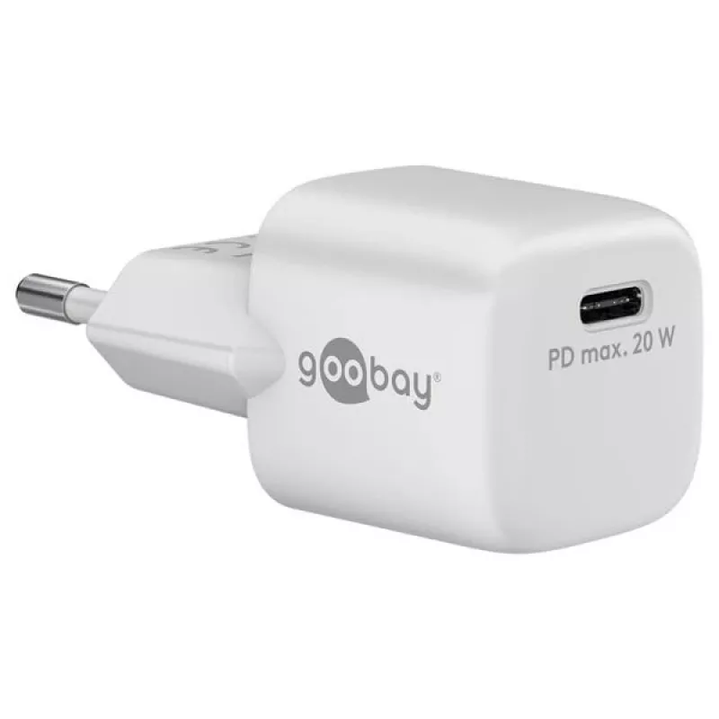 Goobay Universalus juodas AC greitojo įkrovimo vidinis įkroviklis 65403 USB Type-C 110-240V