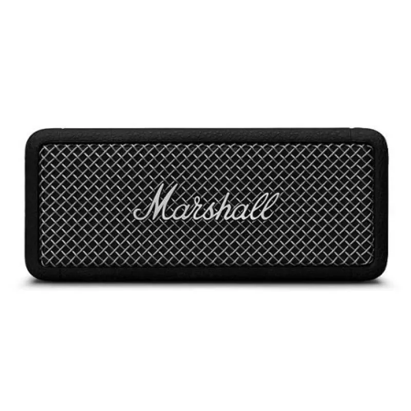 Nešiojamas Bluetooth garsiakalbis Marshall Emberton II Juoda Steel — kompaktiško dizaino, belaidis garsas