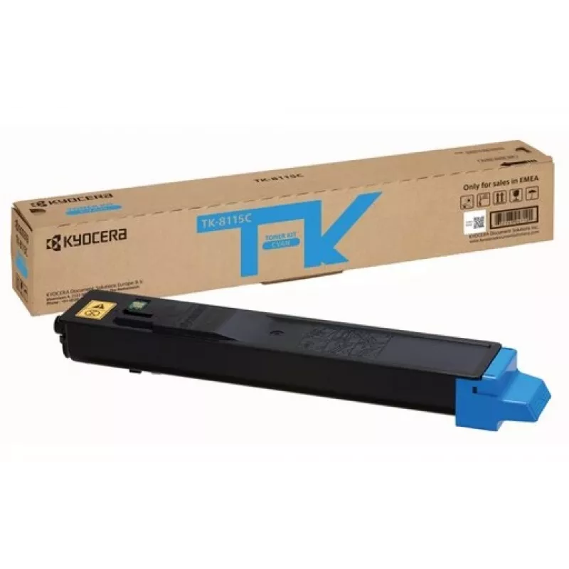 KYOCERA TK-8115C tonerio kasetė 1 vnt. originali žydra