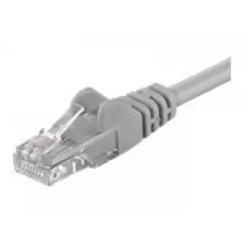 Wentronic Goobay CAT 6 komutacinis kabelis, U/UTP, pilkas, 1,5 m - CCA vario mišinys (95591)
