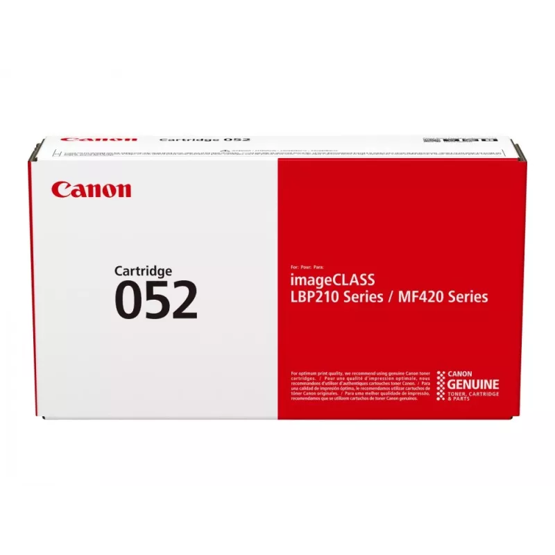 Dažų kasetė Canon 052 Originali Juoda 2100 puslapių