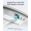 Prieigos taškas Cudy AP1300 Outdoor — dviejų juostų 2,4/5 GHz, 300/867 Mbps, IP65, PoE, 2 išorinės RP‑SMA antenos
