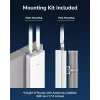 Prieigos taškas Cudy AP1300 Outdoor — dviejų juostų 2,4/5 GHz, 300/867 Mbps, IP65, PoE, 2 išorinės RP‑SMA antenos