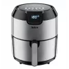 Tefal Easy Fry EY401D Single 4.2 L Stand-alone 1500 W Karšto oro gruzdintuvė Juoda, Nerūdijantis plienas