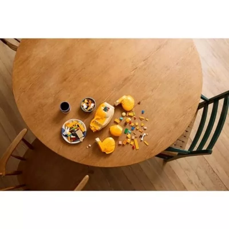 LEGO Disney Jaunasis Simba iš Liūto karaliaus kolekcinė gyvūno figūrėlė konstravimo rinkinys modelio rinkinys suaugusiems namų ar biuro dekorui nostalgiška dovanų idėja