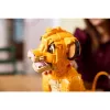 LEGO Disney Jaunasis Simba iš Liūto karaliaus kolekcinė gyvūno figūrėlė konstravimo rinkinys modelio rinkinys suaugusiems namų ar biuro dekorui nostalgiška dovanų idėja