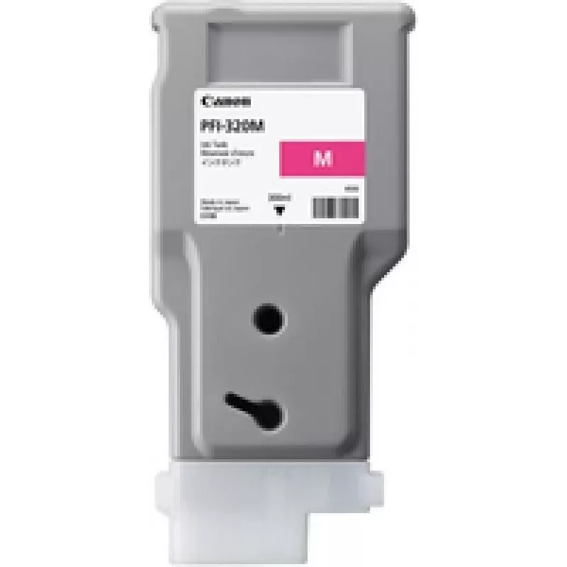 Canon PFI-320M rašalo kasetė 1 vnt. Originali rausvai raudona
