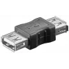 Microconnect USBAFAF jungčių adapteris USB A juodas