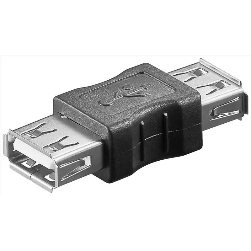 Microconnect USBAFAF jungčių adapteris USB A juodas