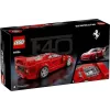 LEGO Speed Champions Ferrari F40 Supercar – pastatomas automobilio modelis 9 metų ir vyresniems berniukams ir mergaitėms su vairuotojo minifigūrėle, vaikų kambario dekoras