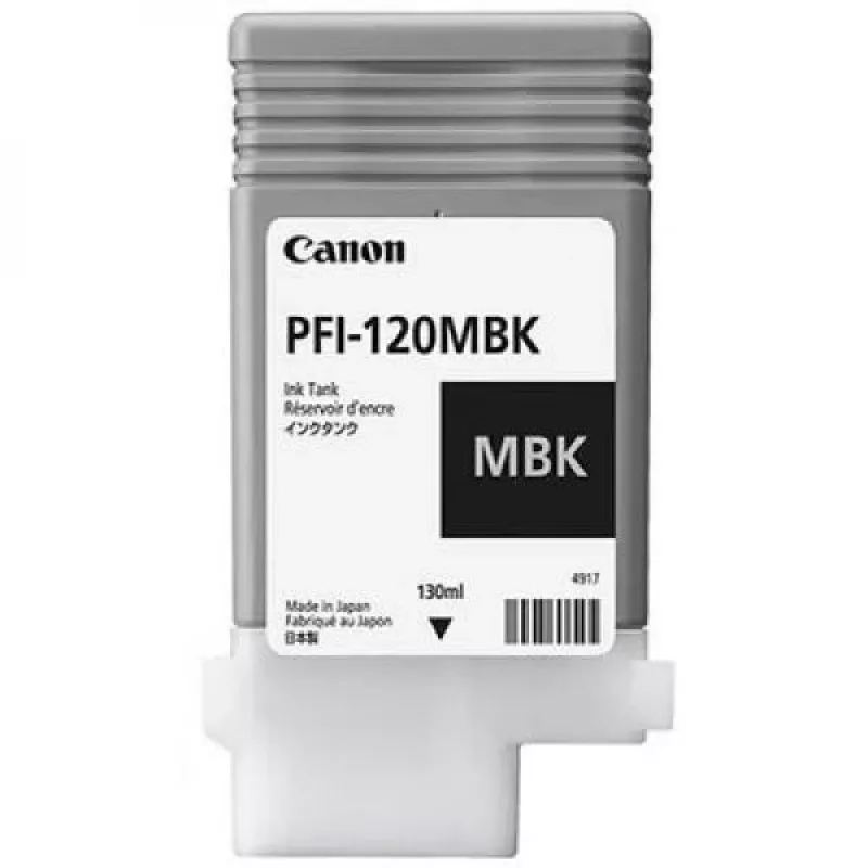 Canon PFI-120MBK rašalo kasetė 1 vnt. originali matinė juoda
