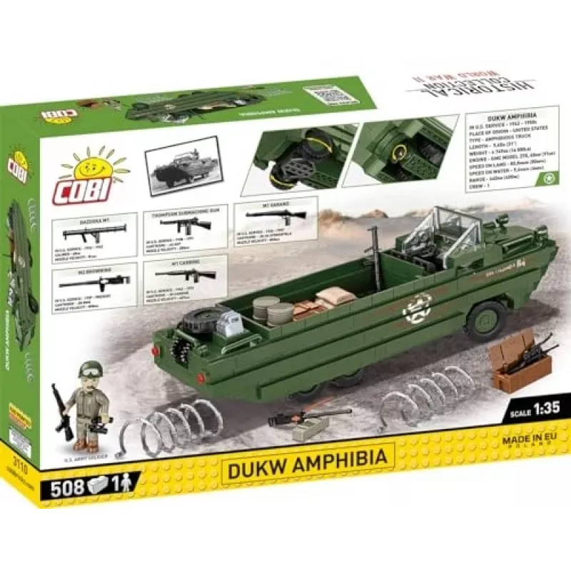 Cobi Historical Collection WWII DUKW Amphibia, Multi
