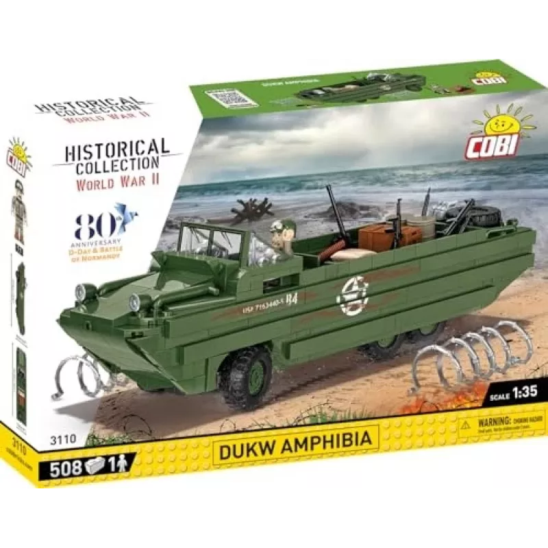 Cobi Historical Collection WWII DUKW Amphibia, Multi