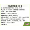 Statybinis rinkinys COBI Renault R35 Valentine IX Panzer I 595 vnt.
