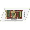Cobi Historical Collection WWII Tipas 95 Ha-Go Tank, Multi