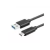 UNITEK Y-C474BK USB kabelis USB 3.2 Gen 1 (3.1 Gen 1) 1 m USB A USB C Juoda