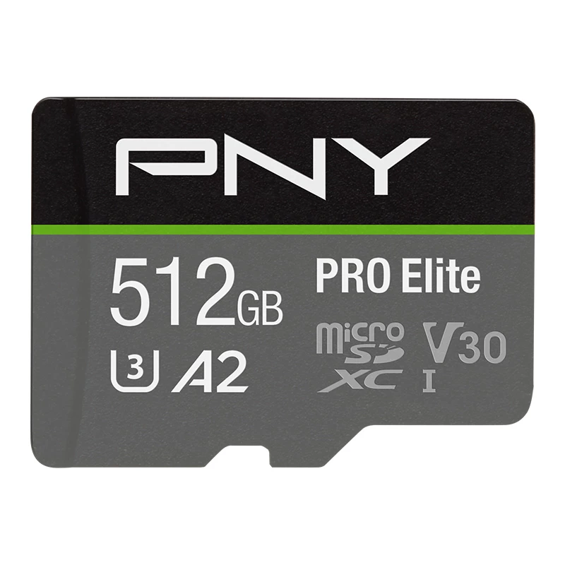 „Flash“ atmintis PNY 512 GB „microSDXC“ 10 klasės P-SDUX512U3100PRO-GE