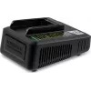 Baterijos įkroviklis Karcher 2.445-032.0 — 18 V Li‑Ion, vienos vietos, 25×13,3×8,7 cm, 700 g