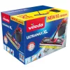 VILEDA šluota Ultramax XL Box — plaunamas mikropluošto 360° besisukantis antgalis, sulankstomas, kietoms grindims