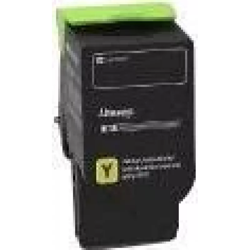 Lexmark 78C20Y0 dažų kasetė 1 vnt. Originali Geltona