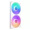 Ventiliatorius NZXT RF-U28HF-W1 140mm 2000 RPM 98,61 CFM baltas
