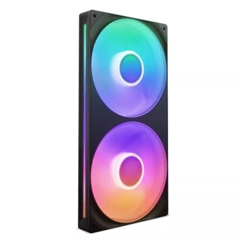 NZXT F280 RGB Core 140mm ARGB PWM 2-Pack Juoda