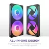 NZXT F280 RGB Core 140mm ARGB PWM 2-Pack Juoda