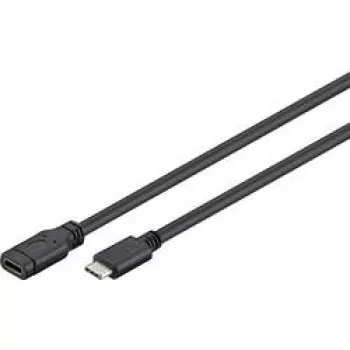 Goobay 45393 USB kabelis, juodas