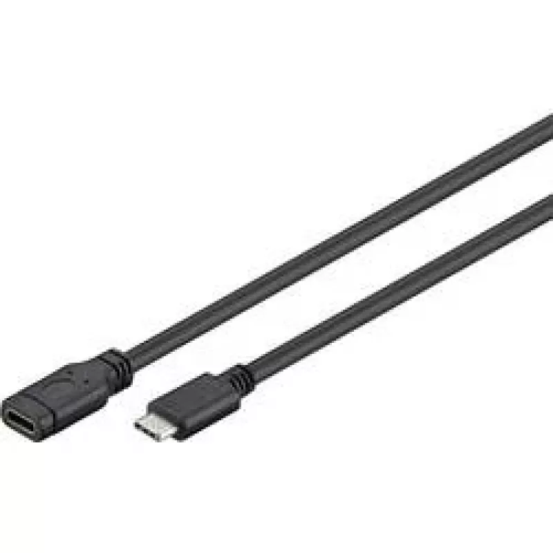 Goobay 45393 USB kabelis, juodas