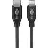 Wentronic 39447 Lightning laidas 0,5 m juodas
