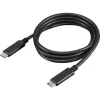 Lenovo 4X90U90619 USB laidas USB 3.2 Gen 2 (3.1 Gen 2) 1 m USB C juodas