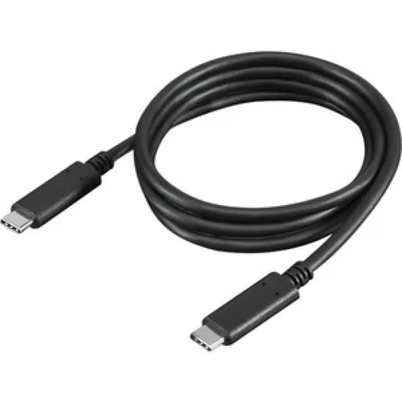 Lenovo 4X90U90619 USB laidas USB 3.2 Gen 2 (3.1 Gen 2) 1 m USB C juodas