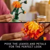 LEGO Icons Gelės chrizantemos statybos rinkinys Kūrybinis modelių rinkinys suaugusiems Statyti dirbtinį augalą Dovana moterims vyrams jai ar jam Namams biurui DE