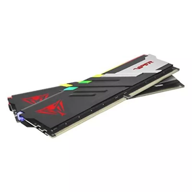 DDR5 32GB (2x16GB) 6000MT/s žaidimų operatyvioji atmintis PATRIOT KLEVV CRAS V su radiatoriumi, CL30, 1.35V, XMP 3.0, RGB