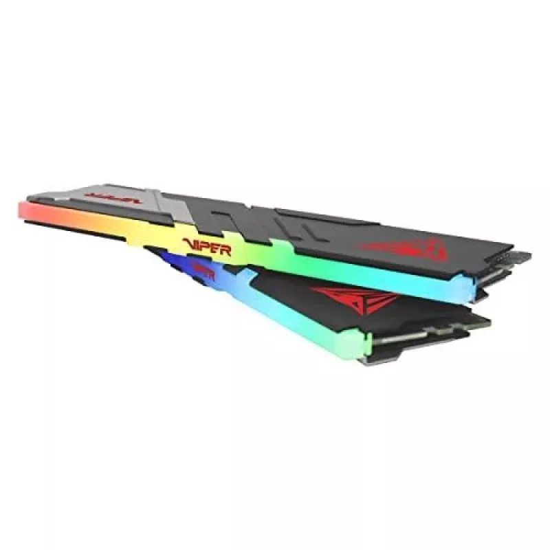 DDR5 32GB (2x16GB) 6000MT/s žaidimų operatyvioji atmintis PATRIOT KLEVV CRAS V su radiatoriumi, CL30, 1.35V, XMP 3.0, RGB