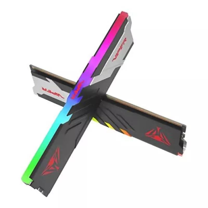 DDR5 32GB (2x16GB) 6000MT/s žaidimų operatyvioji atmintis PATRIOT KLEVV CRAS V su radiatoriumi, CL30, 1.35V, XMP 3.0, RGB