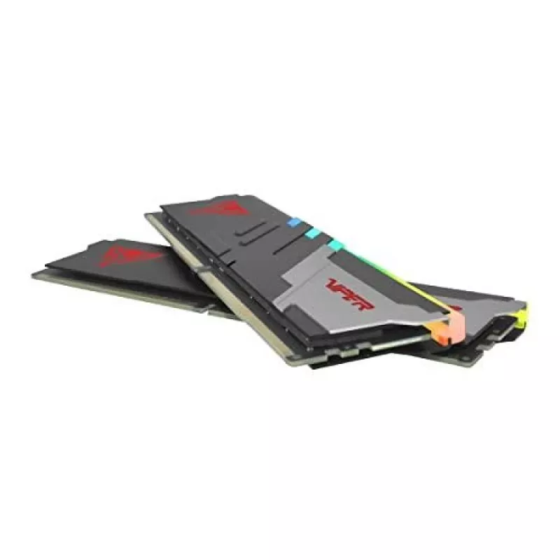 DDR5 32GB (2x16GB) 6000MT/s žaidimų operatyvioji atmintis PATRIOT KLEVV CRAS V su radiatoriumi, CL30, 1.35V, XMP 3.0, RGB