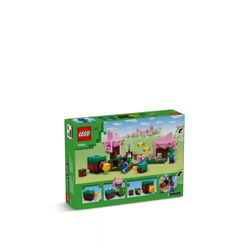 Lego 21260 Minecraft Cherry Blossom Garden Toy Playset