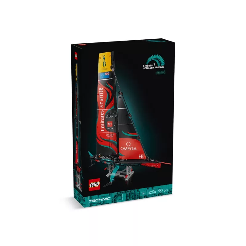 LEGO TECHNIC 42174 Emirates Team nauja Zealand AC75 Yacht