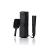 ghd Gold hair straightener and paddle brush gift set