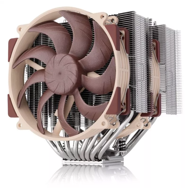 Oro aušintuvas Noctua NH-D15 G2 — dviejų ventiliatorių 140 mm CPU aušintuvas, varis, 12 V, iki 1500 aps./min, suderinamas su LGA 1150/1151/1155/1156/1200/1700 ir AM4/AM5