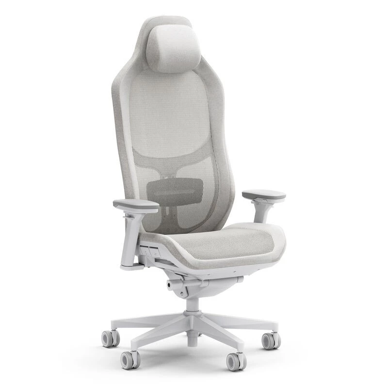 Fractal Design Refine Mesh žaidimų kėdė - šviesiai pilka